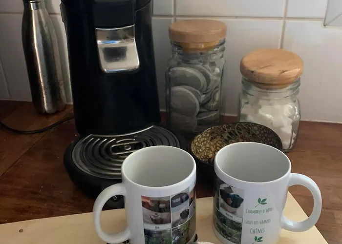 Couette-café D'hôtes Sous Les Grands Chênes Zen *